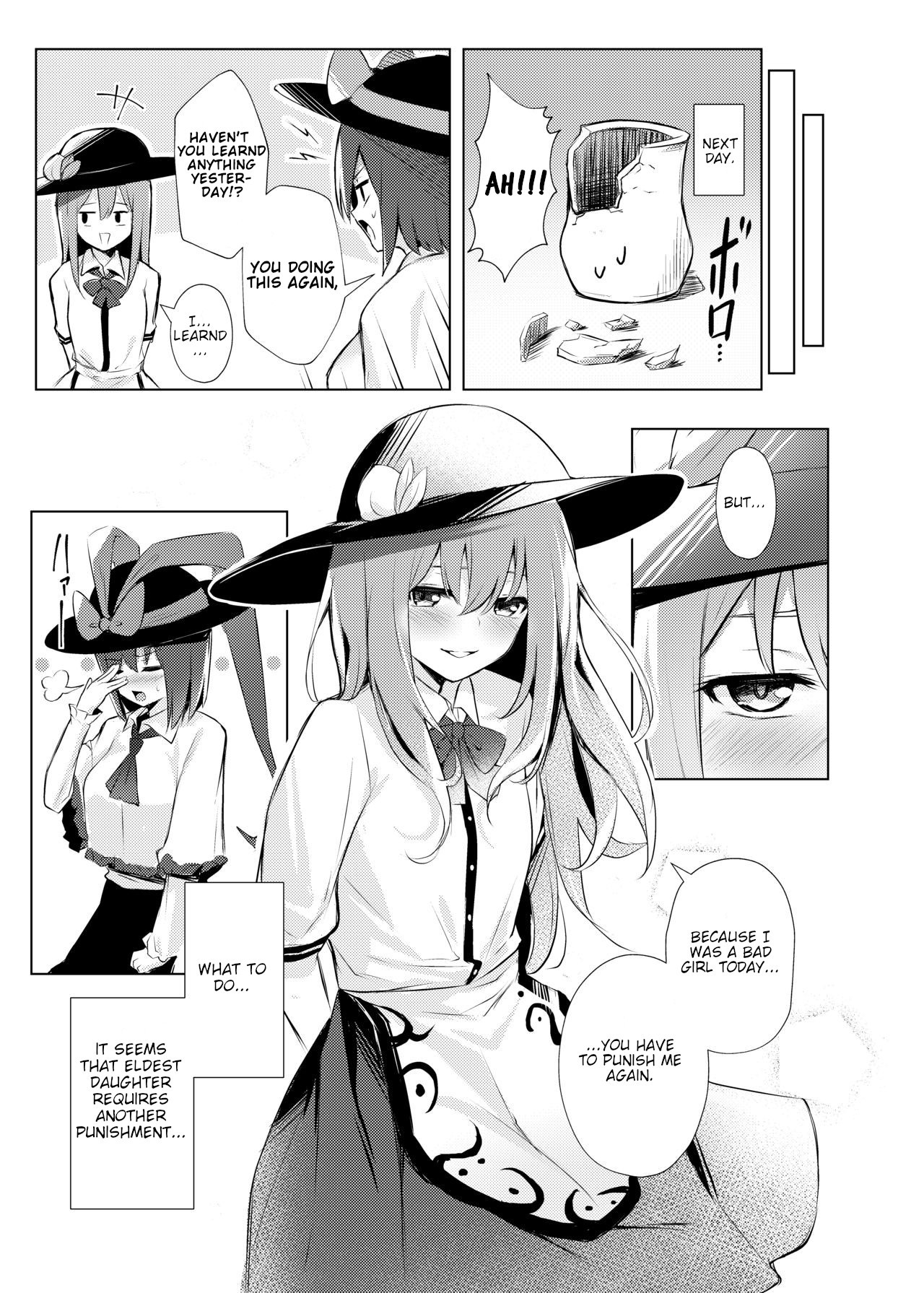 Hentai Manga Comic-A Book where Tenshi-chan Gets Punished by Iku-san-Read-27